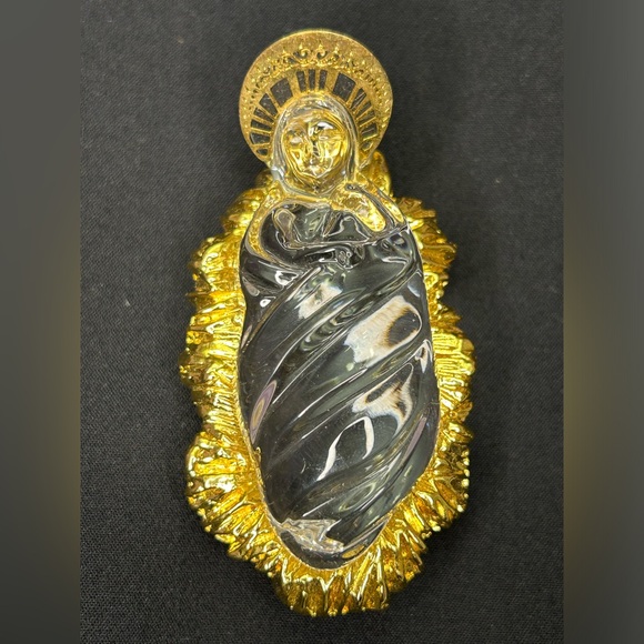 Gorham Christmas Nativity Mary, Joseph & Jesus In Original Box no lid Germany - Picture 9 of 11